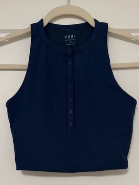 YPB SculptLuxe Henley Slim Tank-size XSmall